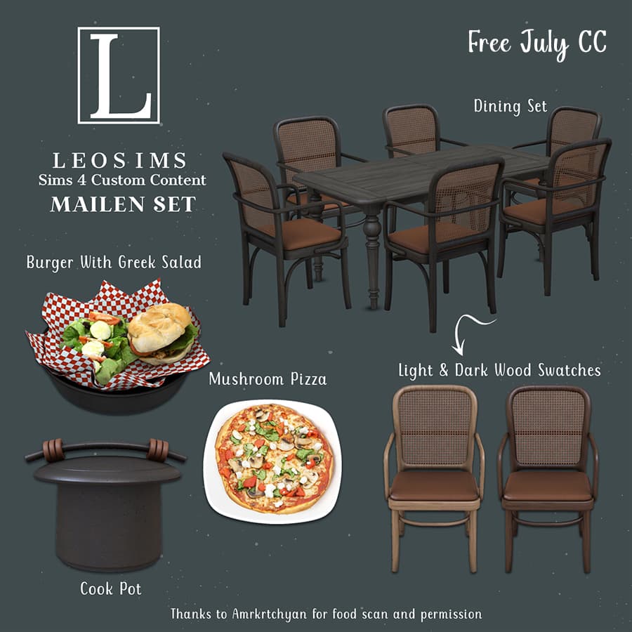 Набор для столовой Mailen Set